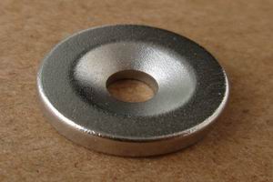 圆形沉头孔钕铁硼磁铁